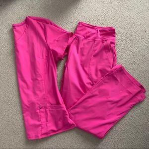 Healing Hands Purple Label Yoga Scrub Set